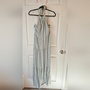 ANDREE BY UNIT Light‎ Gray Maxi Dress